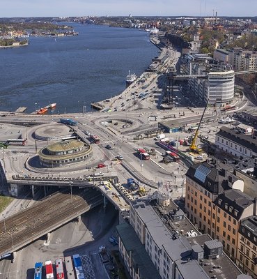 Slussen, Stockholm.